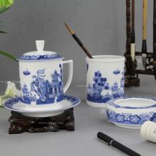 4头古典园林文具